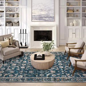 Jericho JC4 Navy Rug