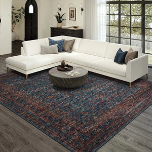 Jericho JC7 Navy Rug