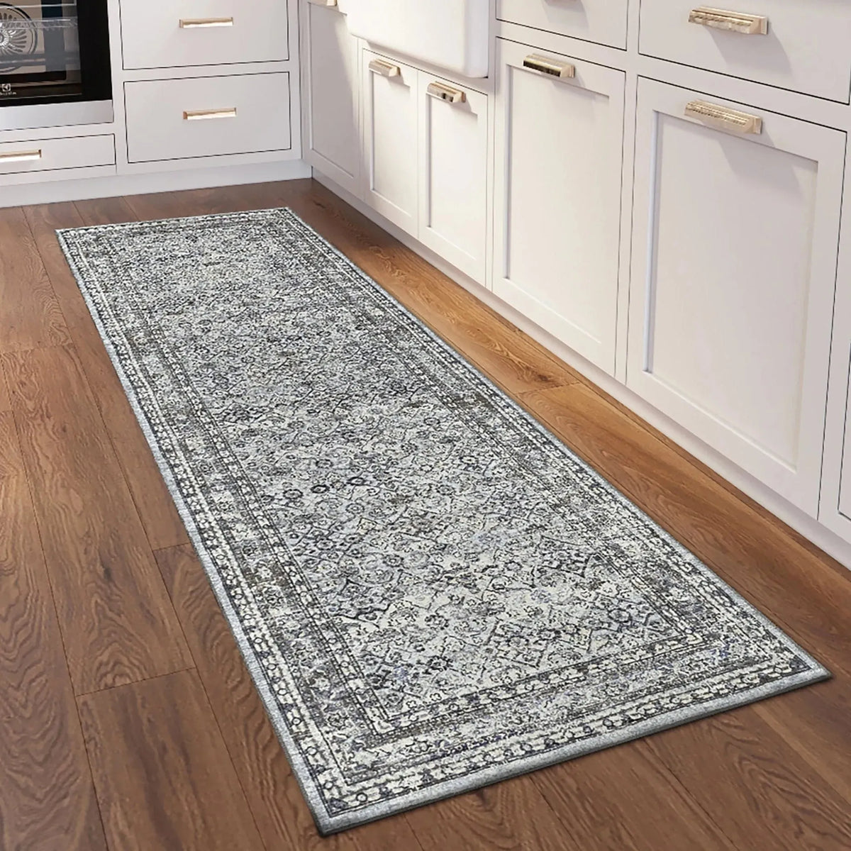 Jericho JC7 Pewter Rug