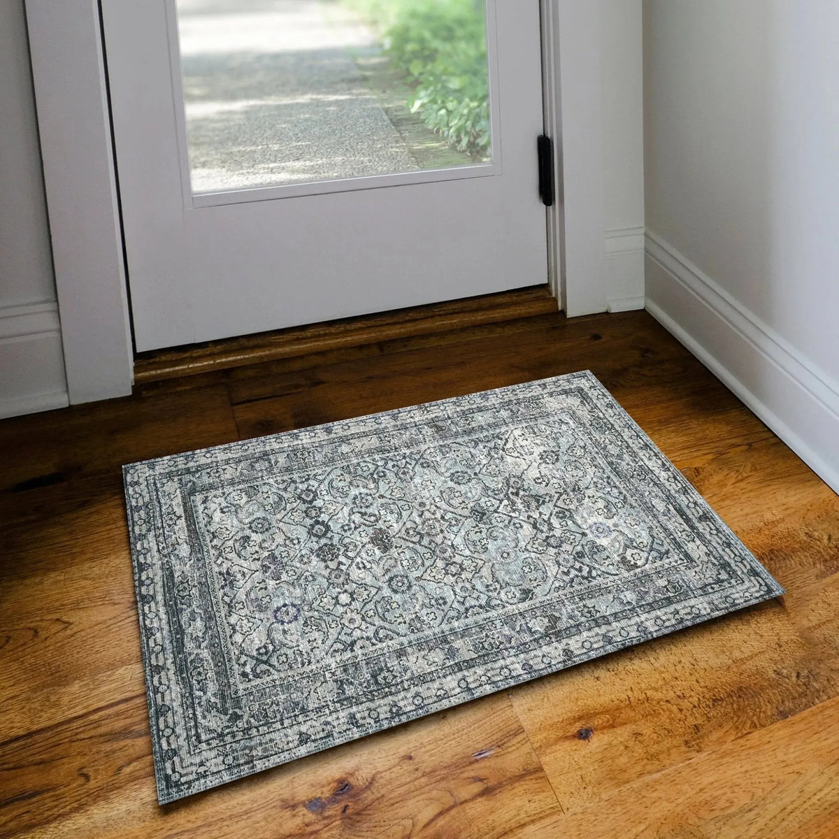 Jericho JC7 Pewter Rug