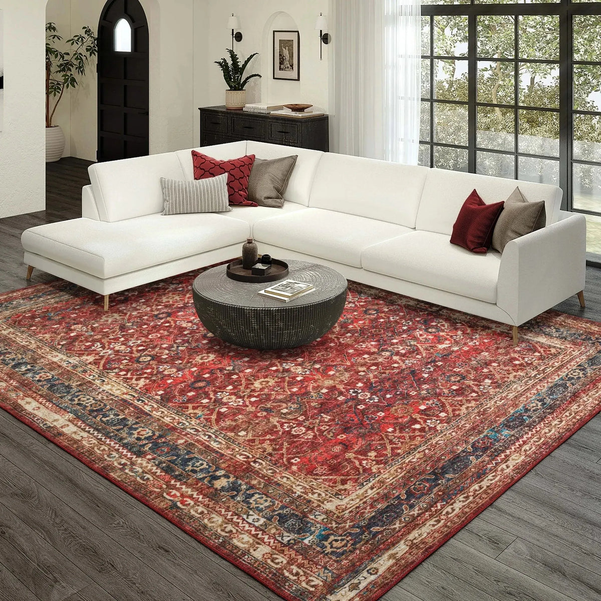 Jericho JC7 Scarlet Rug