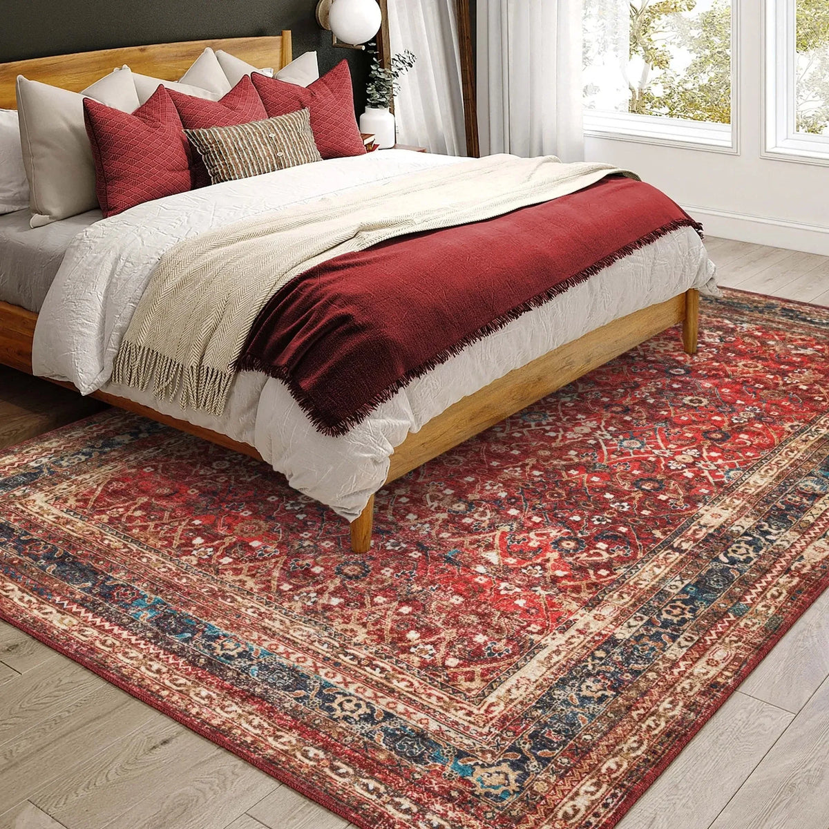 Jericho JC7 Scarlet Rug