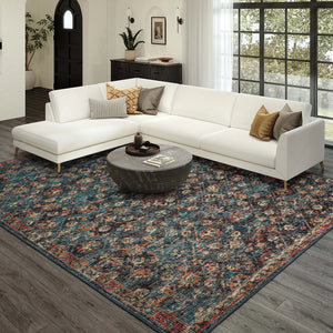 Jericho JC8 Navy Rug
