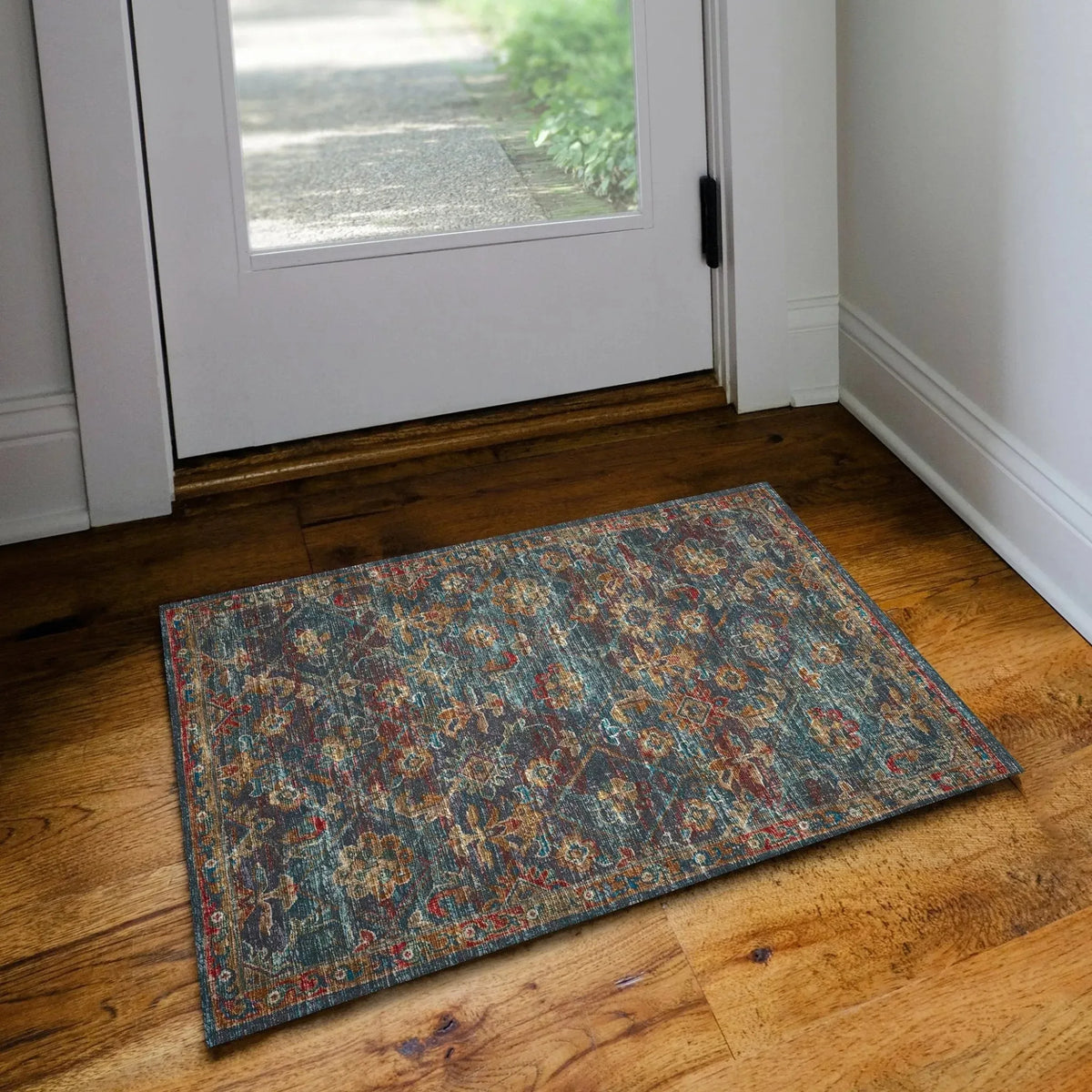 Jericho JC8 Navy Rug