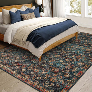 Jericho JC8 Navy Rug