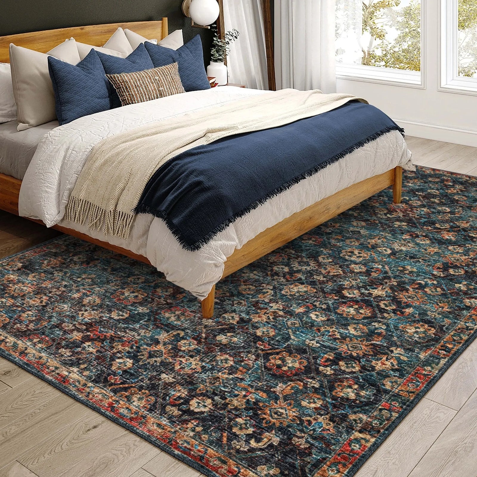 Jericho JC8 Navy Rug