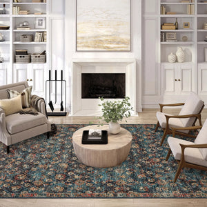 Jericho JC8 Navy Rug