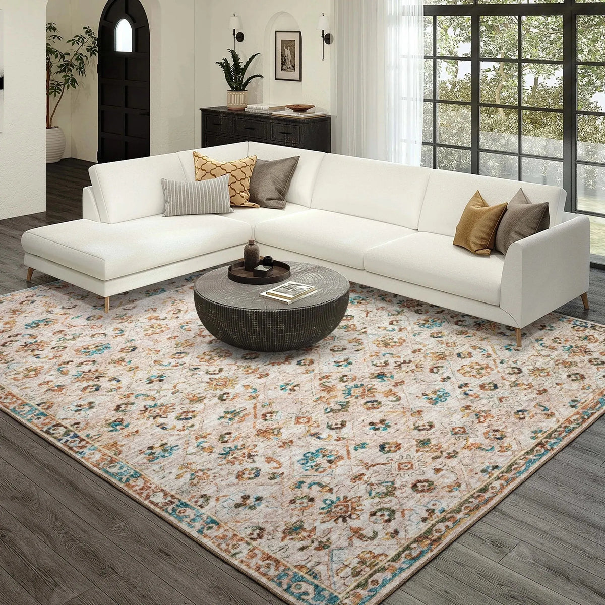 Jericho JC8 Parchment Rug