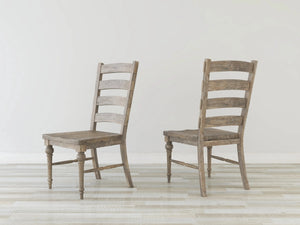 Interlude Ladderback Dining Chair Sandstone Buff