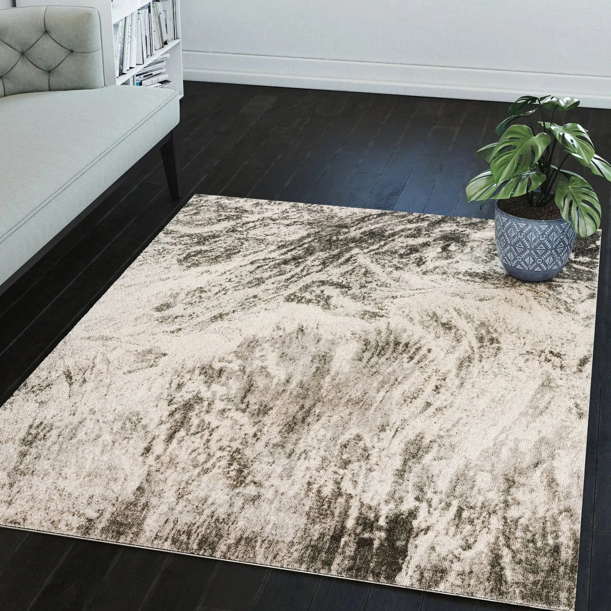 Karma KM17 Grey Rug