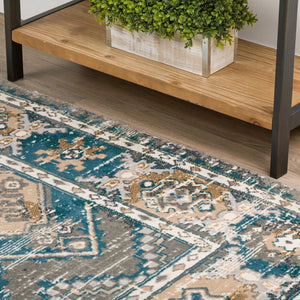 Karma KM22 Charcoal Rug