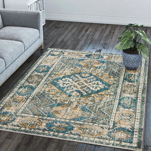 Karma KM22 Charcoal Rug