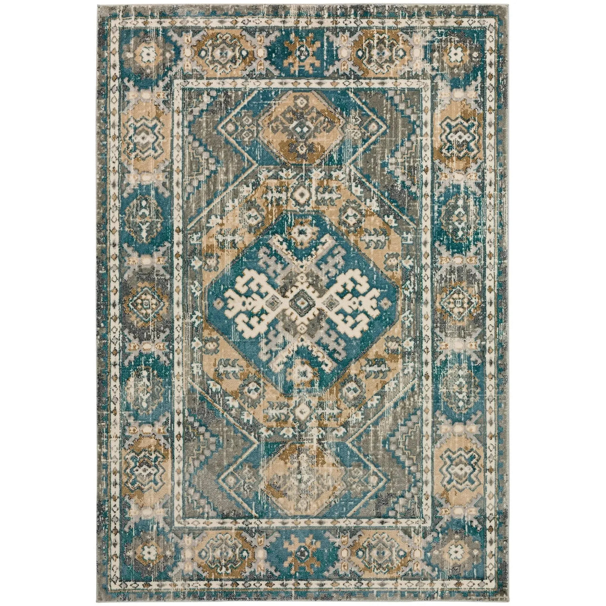 Karma KM22 Charcoal Rug