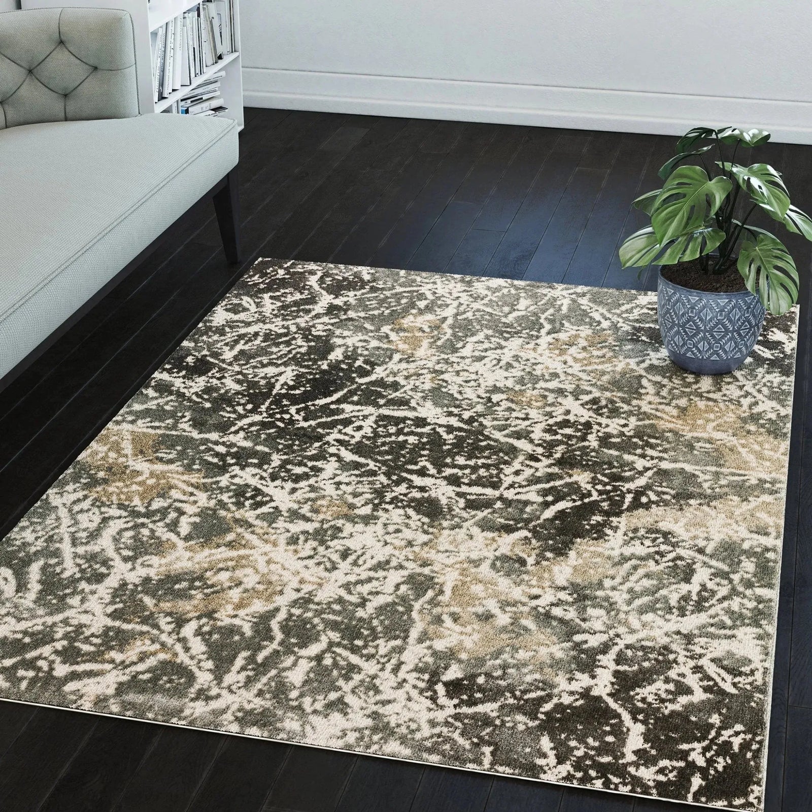 Karma KM28 Grey Rug
