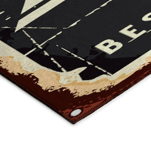 Kendall KE11 Black Rug