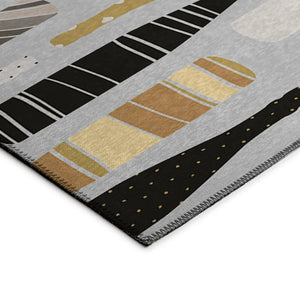 Kendall KE12 Silver Rug