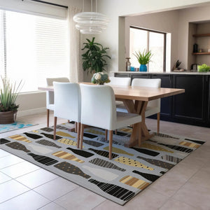 Kendall KE12 Silver Rug