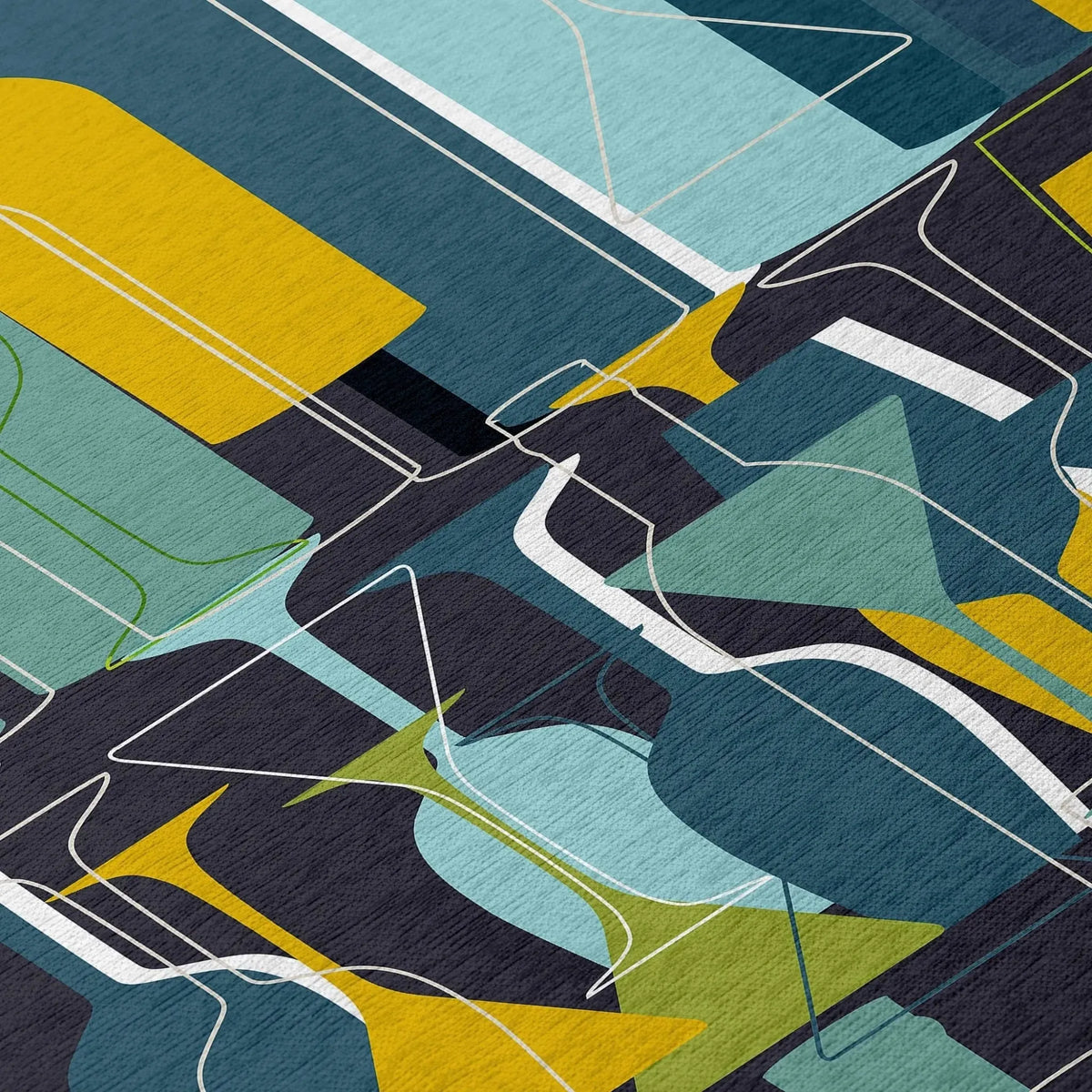 Kendall KE13 Ink Rug