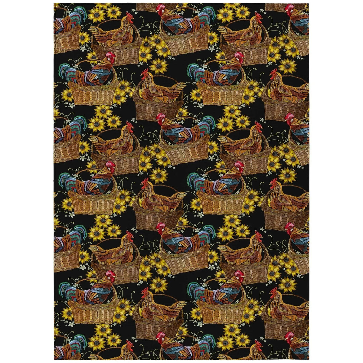 Kendall KE2 Black Rug