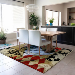 Kendall KE3 Khaki Rug