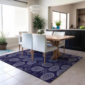 Kendall KE6 Navy Rug