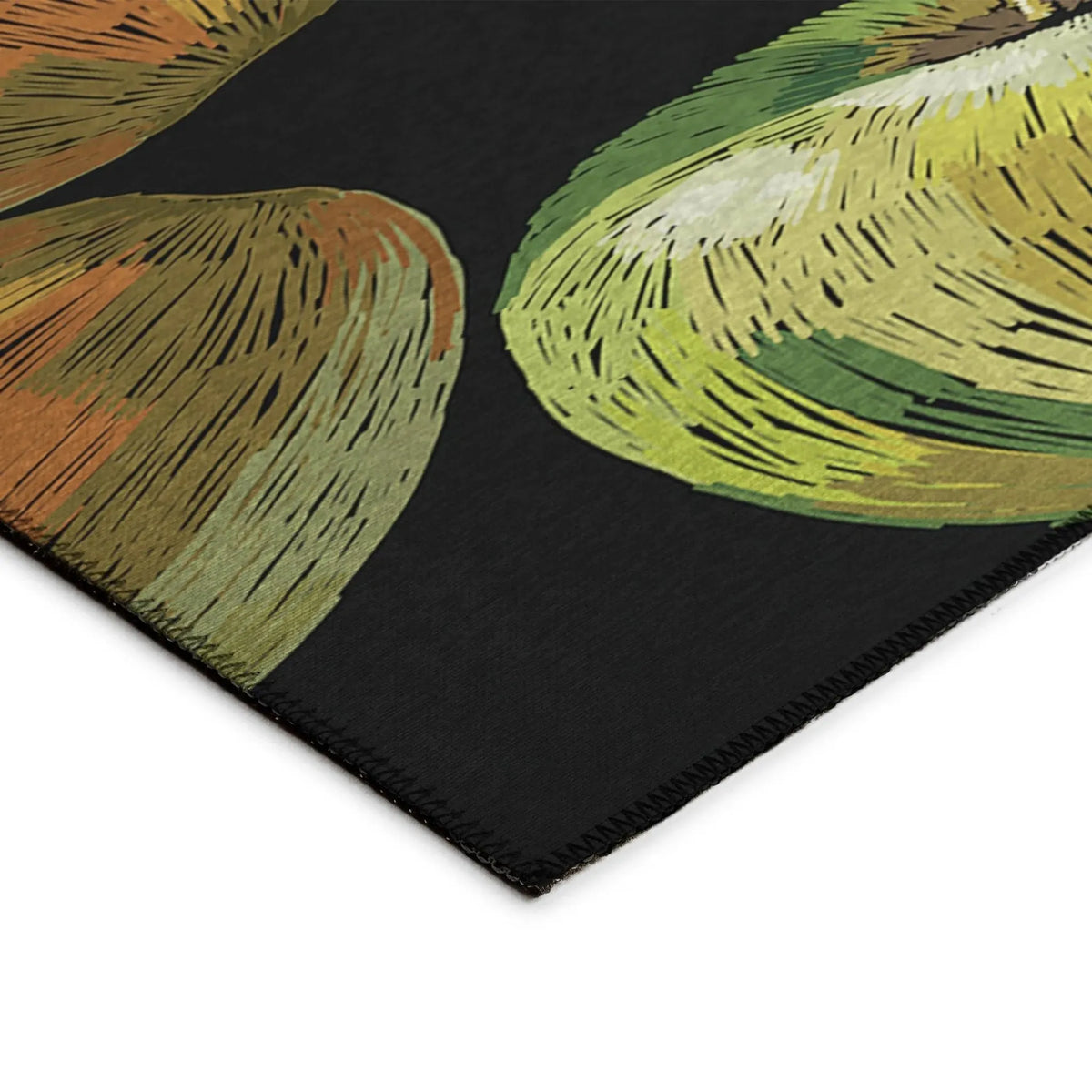 Kendall KE8 Black Rug