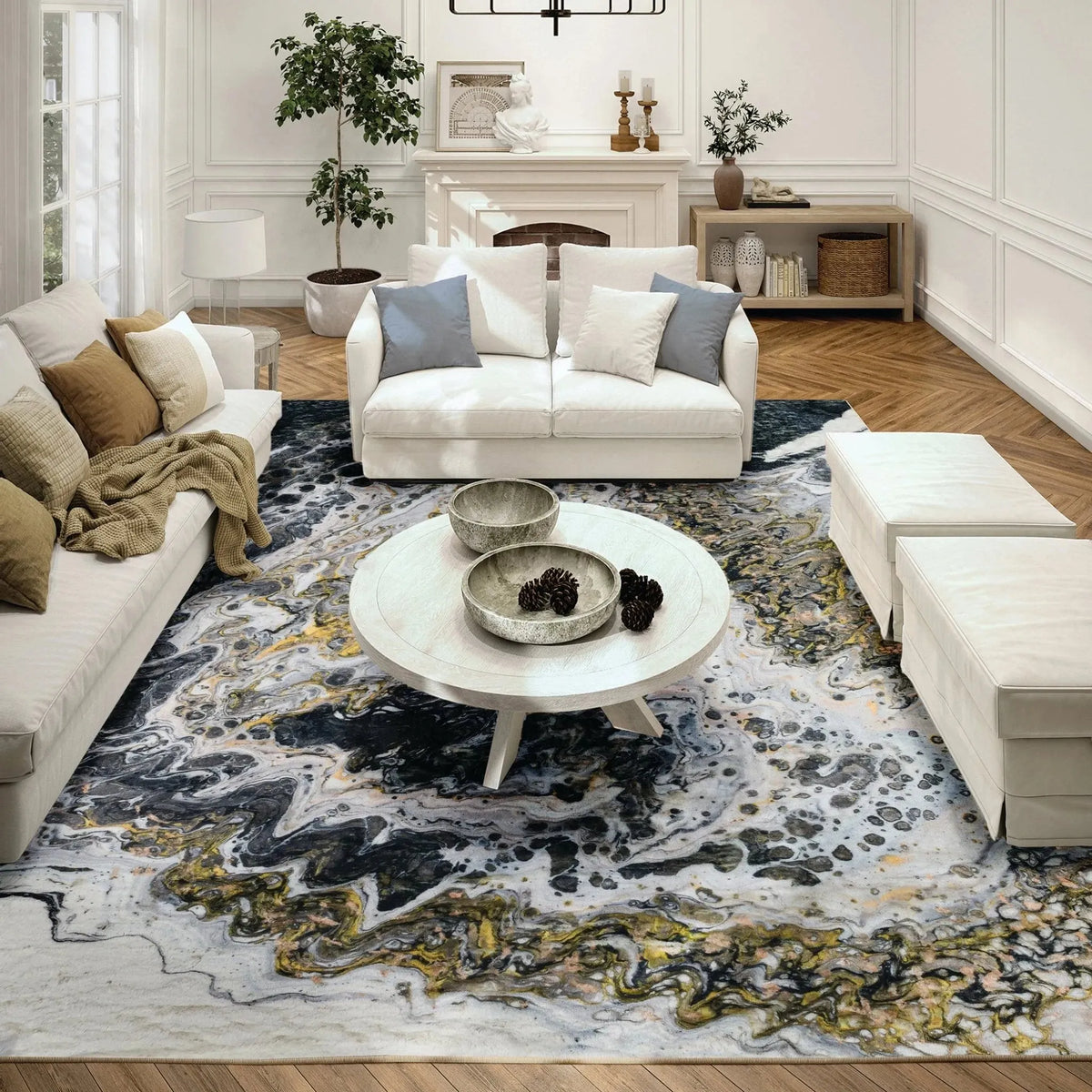 Kikiamo KK13 Graphite Rug