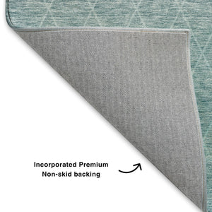 Lazio LZ2 Teal Rug