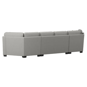 Analiese Cuddler Sectional Dove Gray