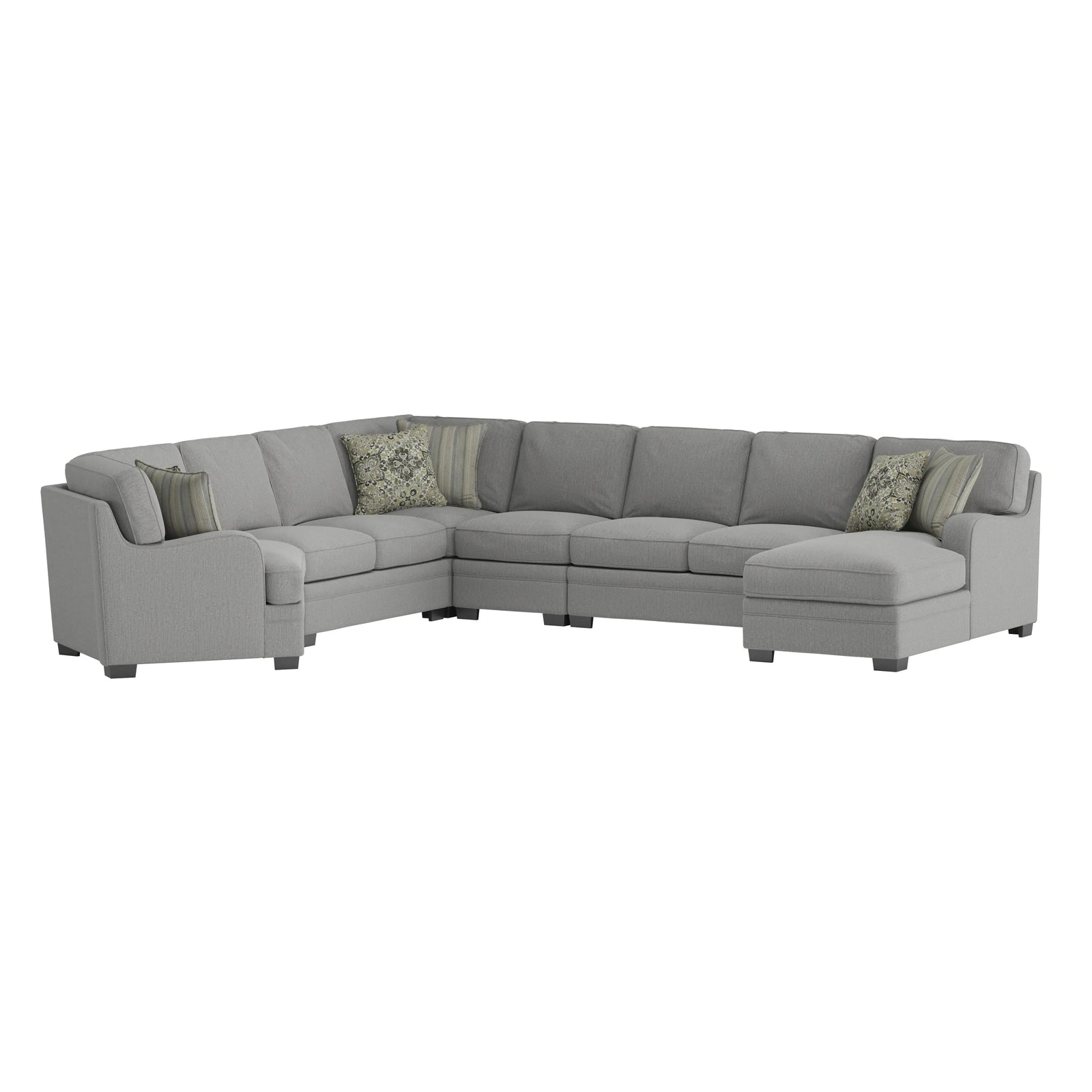 Analiese 6 Piece Sectional Dove Gray