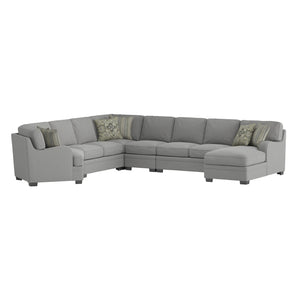 Analiese 6 Piece Sectional Dove Gray