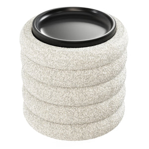 Zuri Storage Ottoman Cream