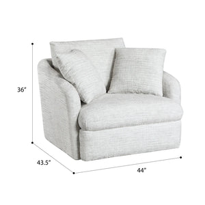 Ritchie Swivel Chair Arctic Hare