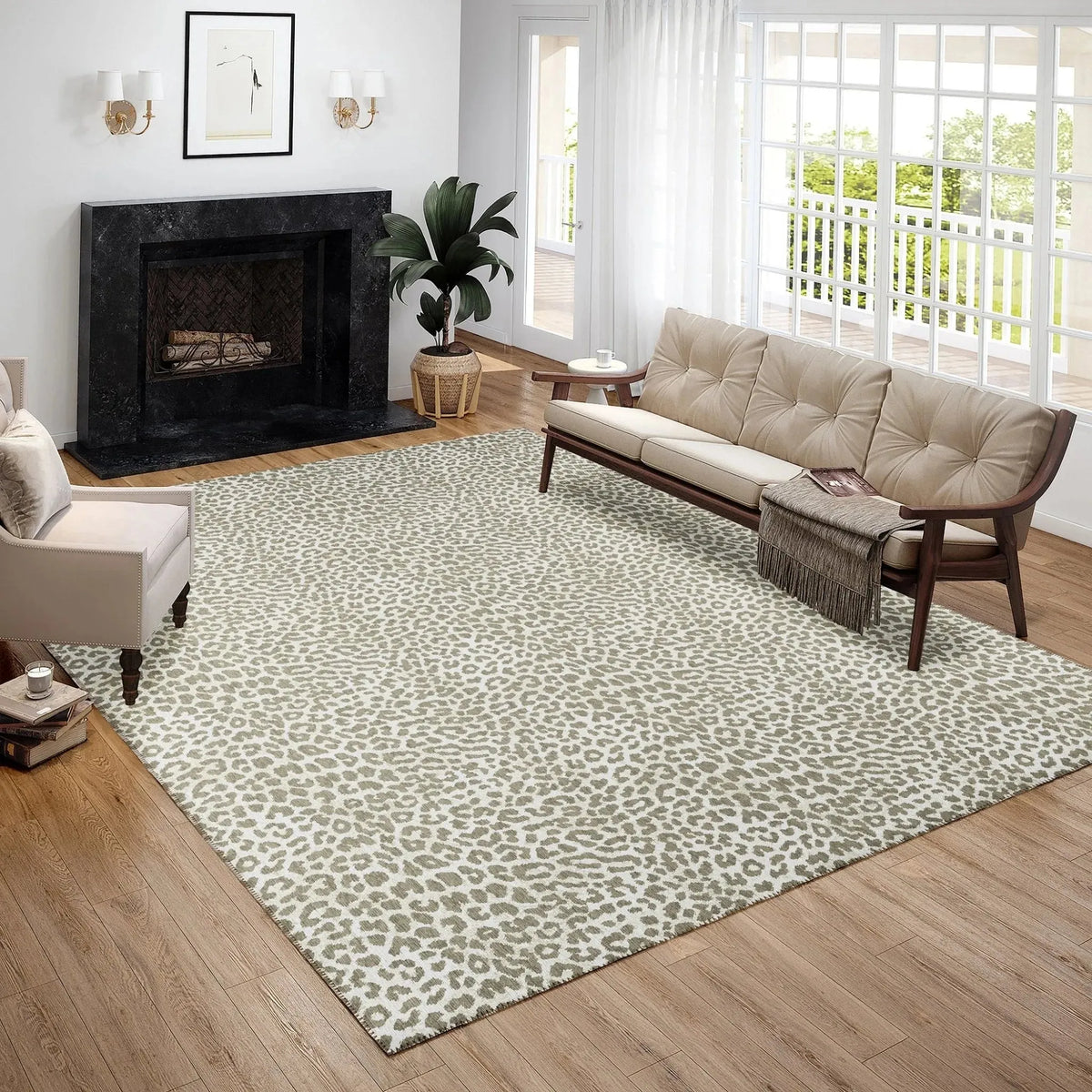 Mali ML2 Stone Rug