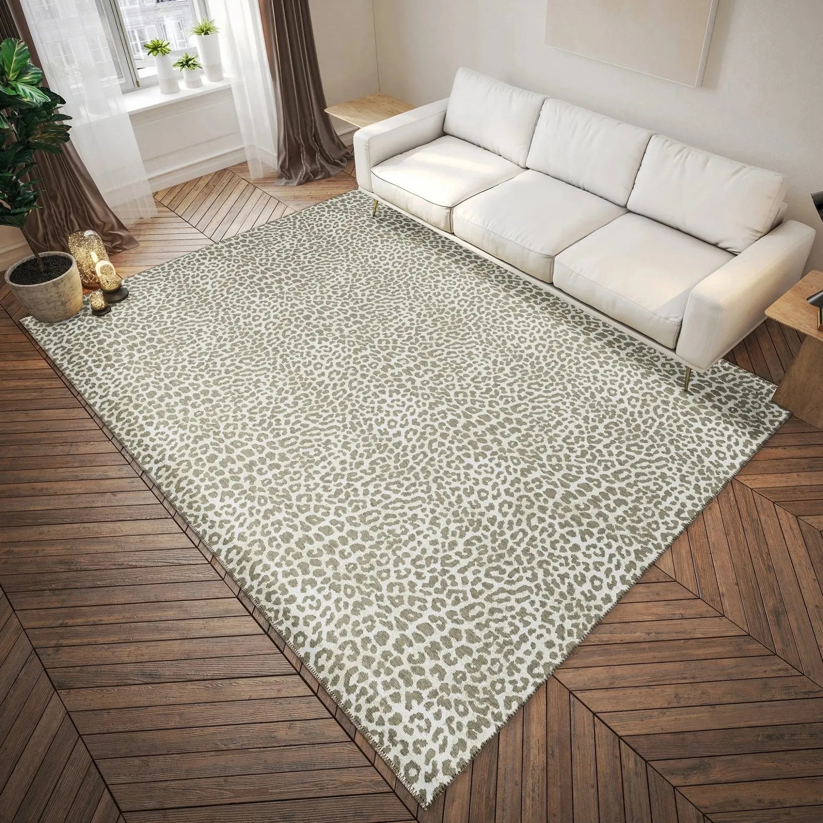 Mali ML2 Stone Rug