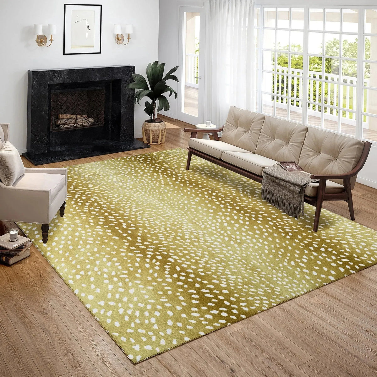 Mali ML3 Gold Rug