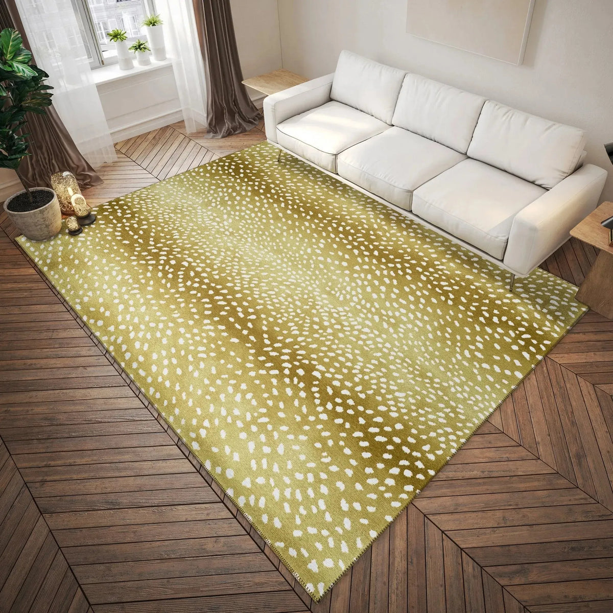 Mali ML3 Gold Rug
