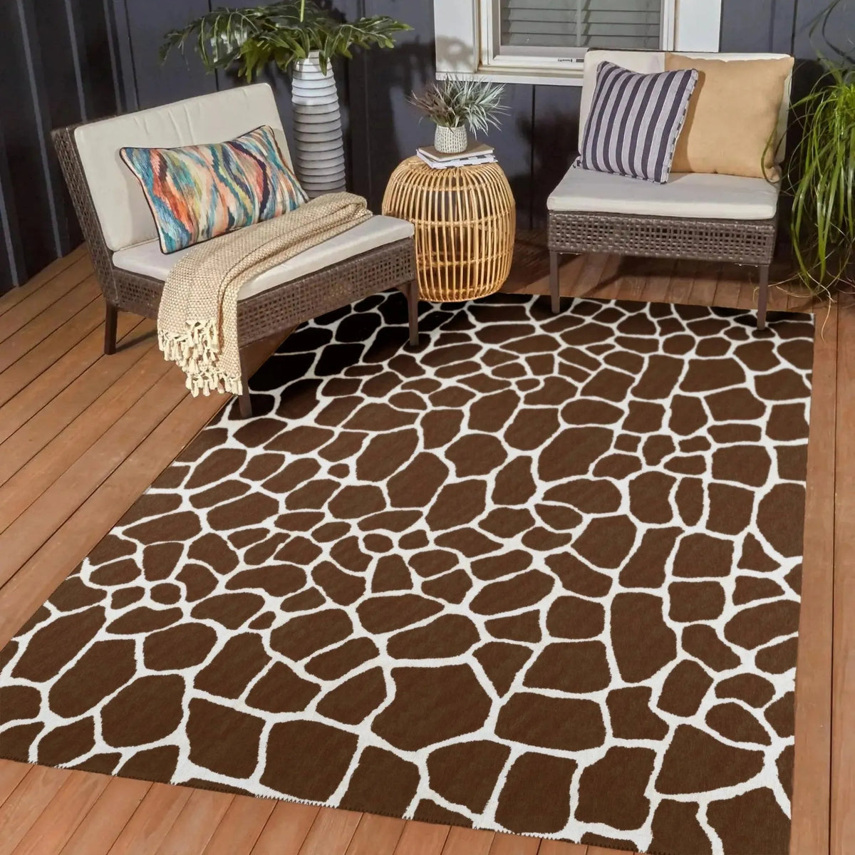 Mali ML4 Chocolate Rug