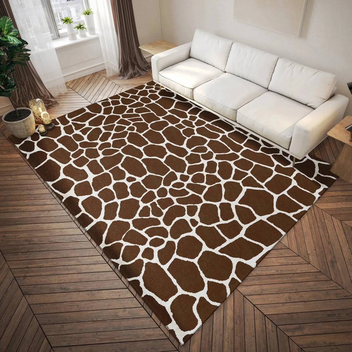 Mali ML4 Chocolate Rug