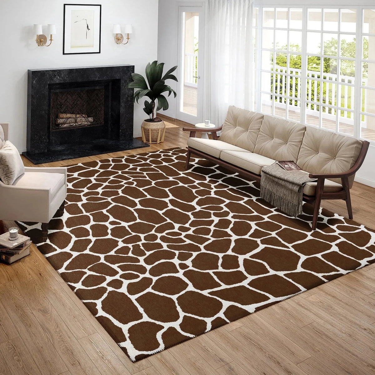 Mali ML4 Chocolate Rug