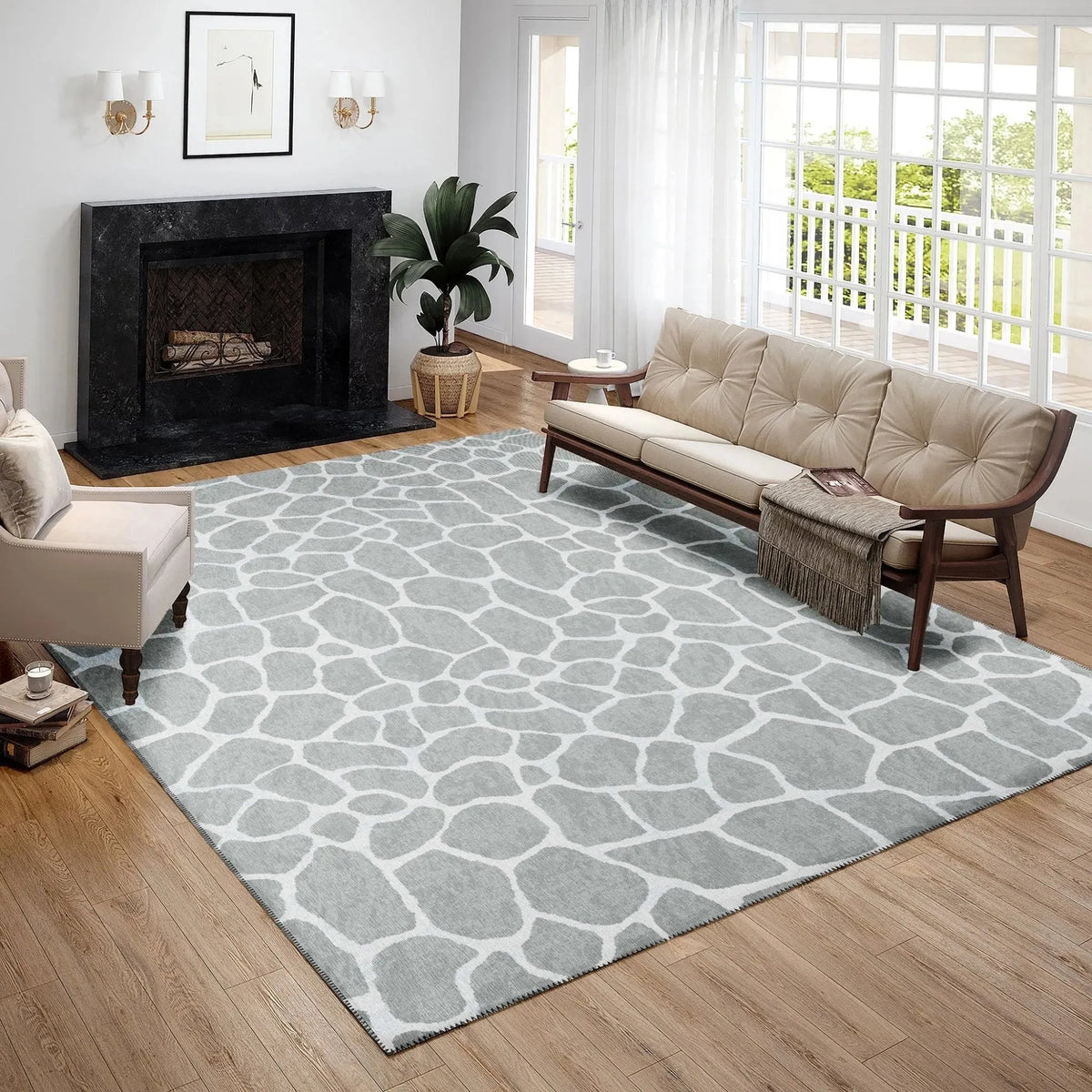 Mali ML4 Flannel Rug