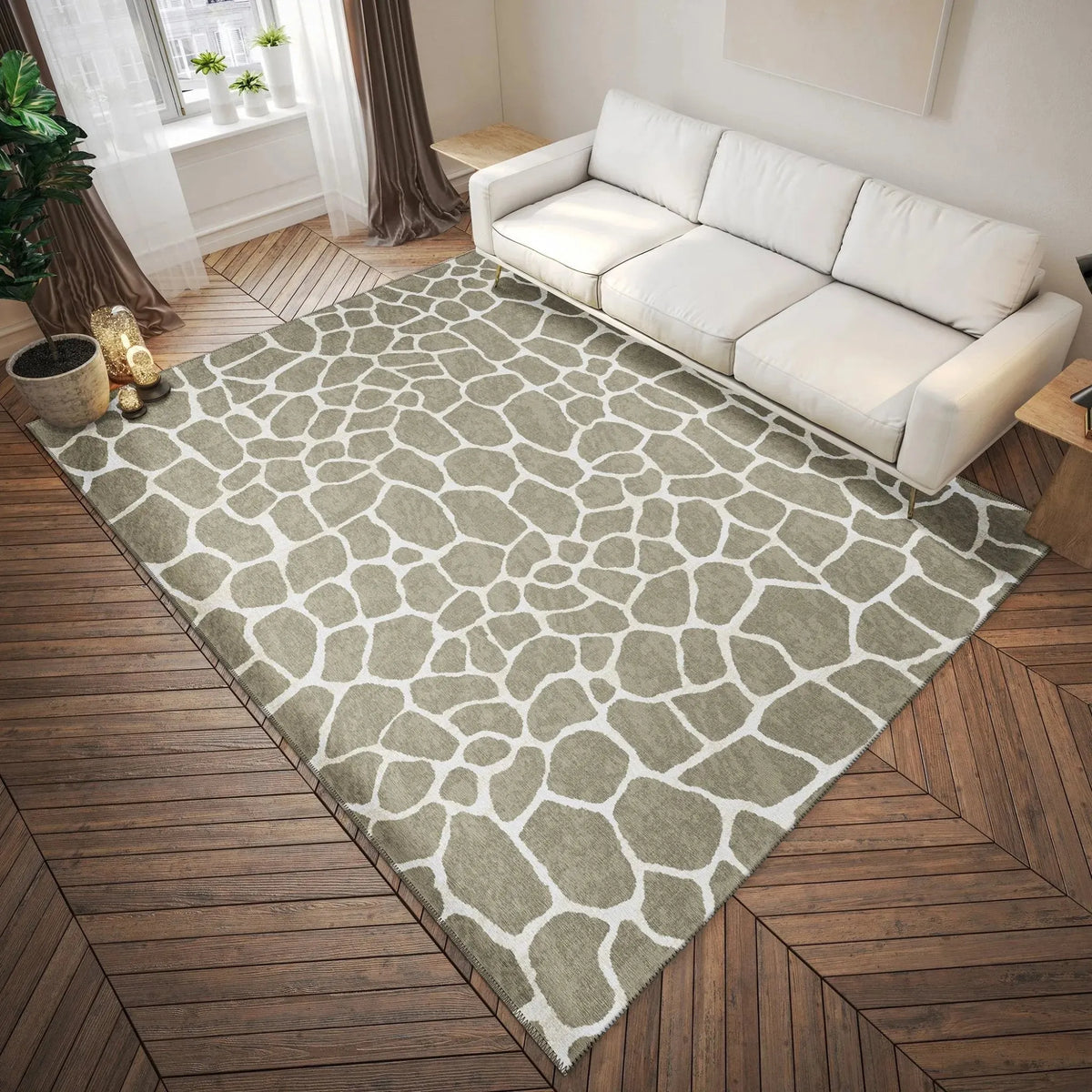 Mali ML4 Stone Rug
