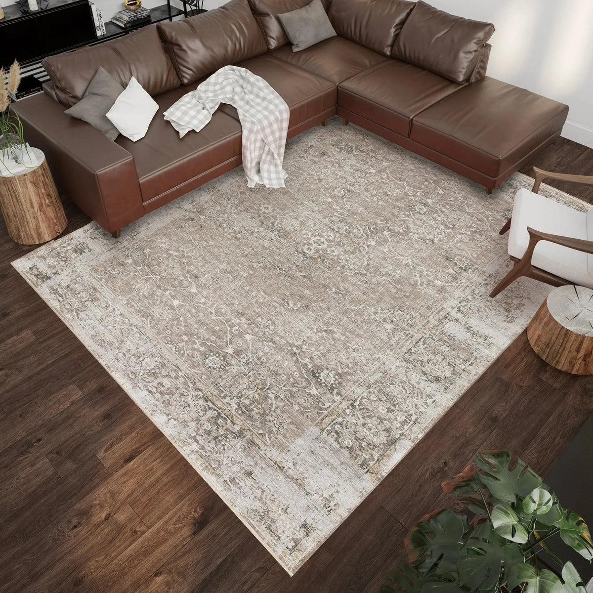 Marbella MB2 Taupe Rug