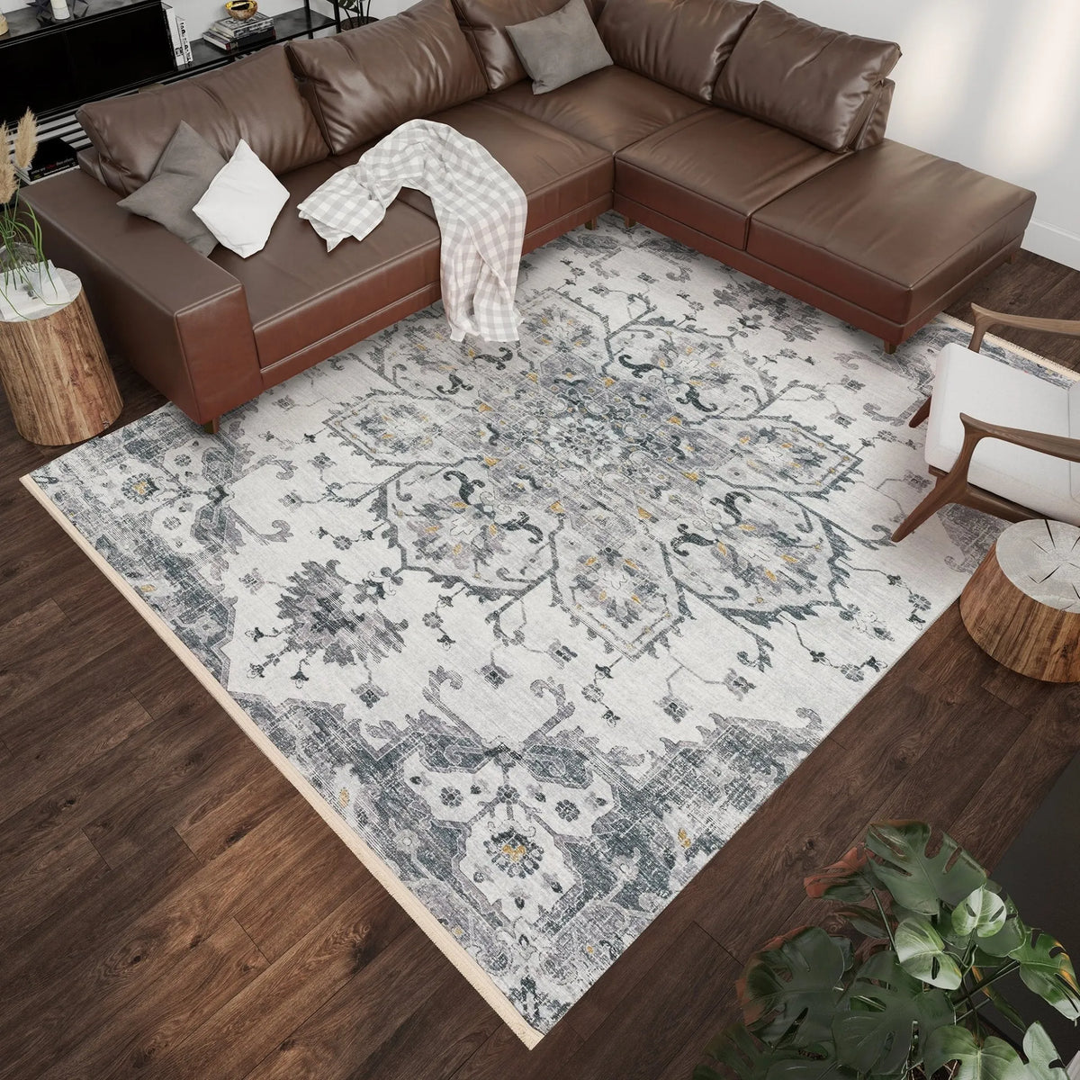 Marbella MB3 Linen Rug