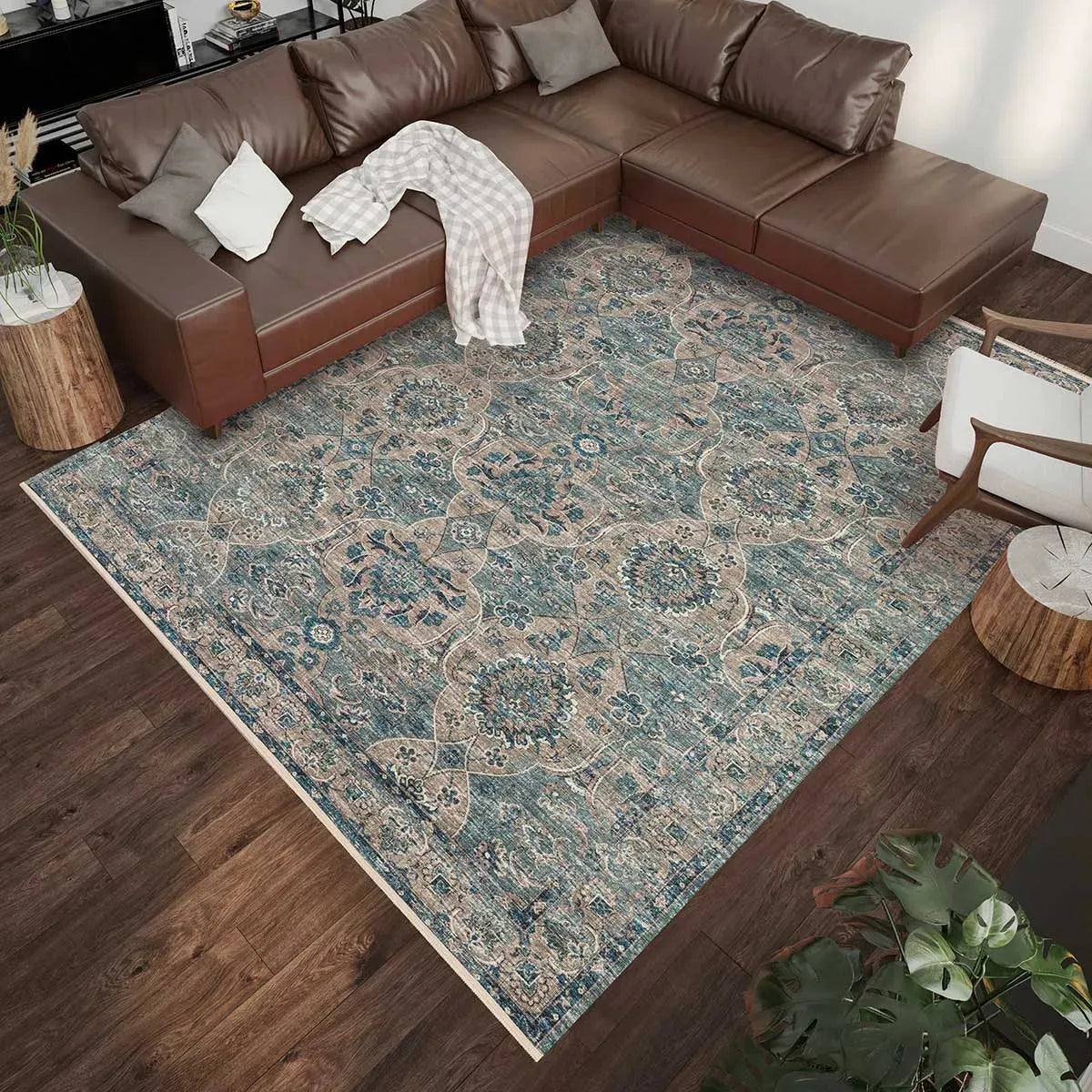 Marbella MB5 Mineral Blue Rug