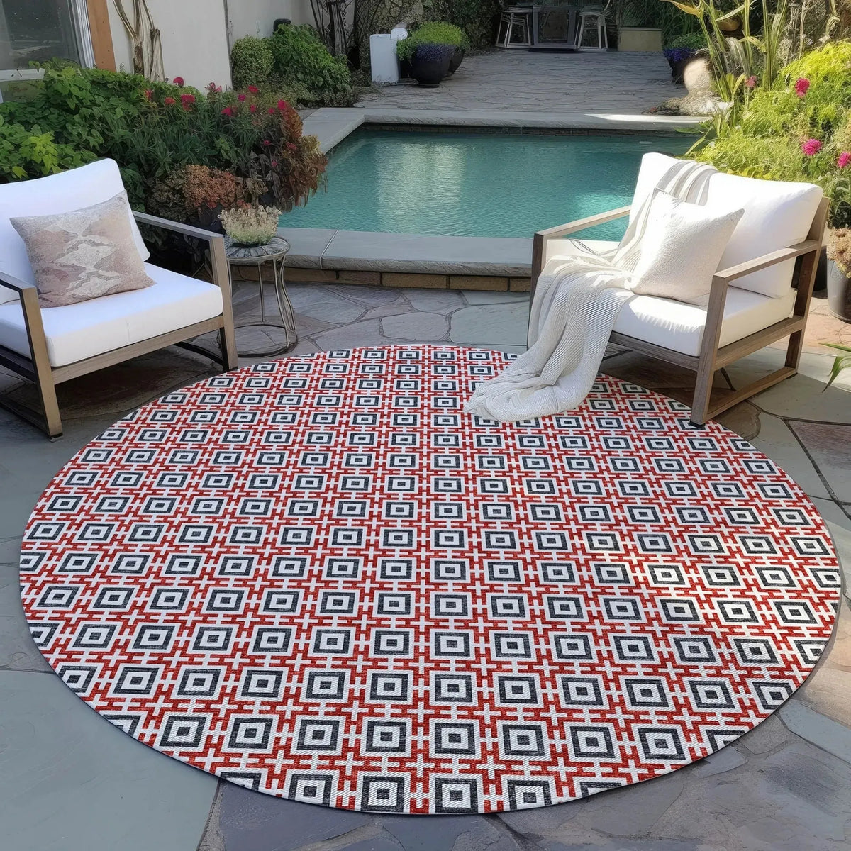 Marlo MO1 Red Rug