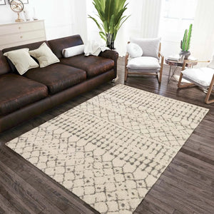 Marquee MQ2 Ivory/Metal Rug