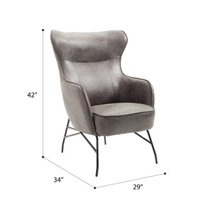 Franky Accent Chair Badlands Charcoal
