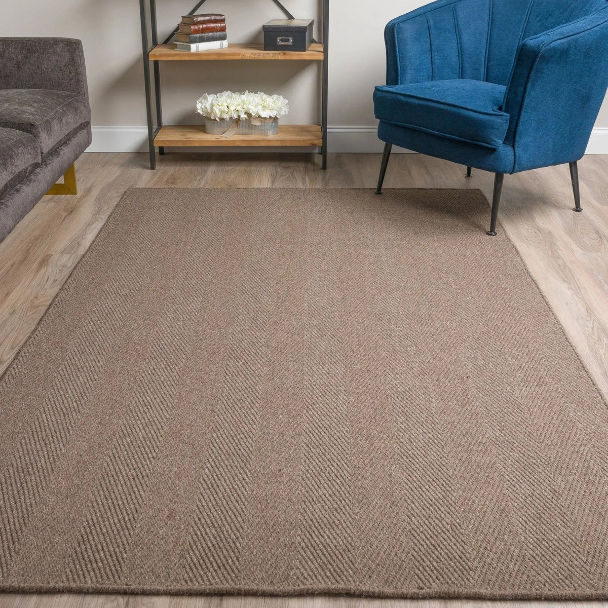 Monaco Sisal MC200 Charcoal Rug