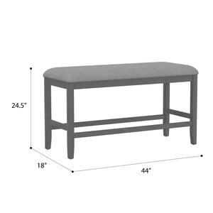 Seneca Gathering Height Bench Walnut Ash